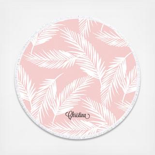 Personalized Round Towel