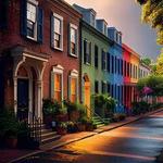Rainbow Row