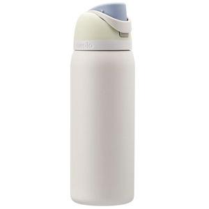 Color: Iced Breeze. Size: 32 oz. Owala FreeSip Insulated Stainless Steel Water Bottle with Straw for Sports, Travel, and School BPA-Free Sports Water Bottle, 32 oz, Iced Breeze