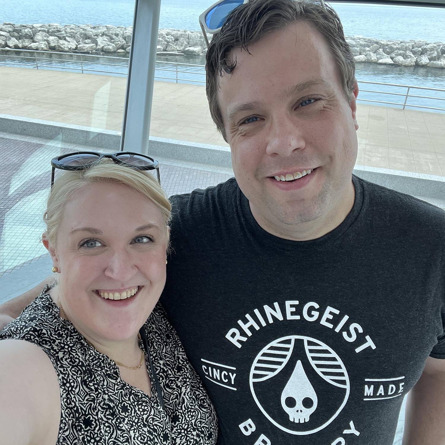 Our first trip together - Milwaukee Art Museum (Summer 2023)