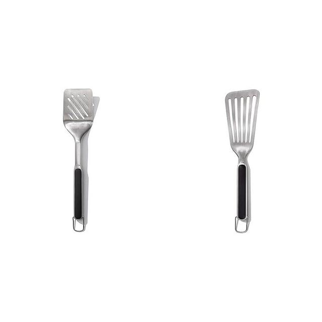 OXO Good Grips Grilling Tools, Turner, Black & Good Grips Grilling Tools, Precision Turner, Black