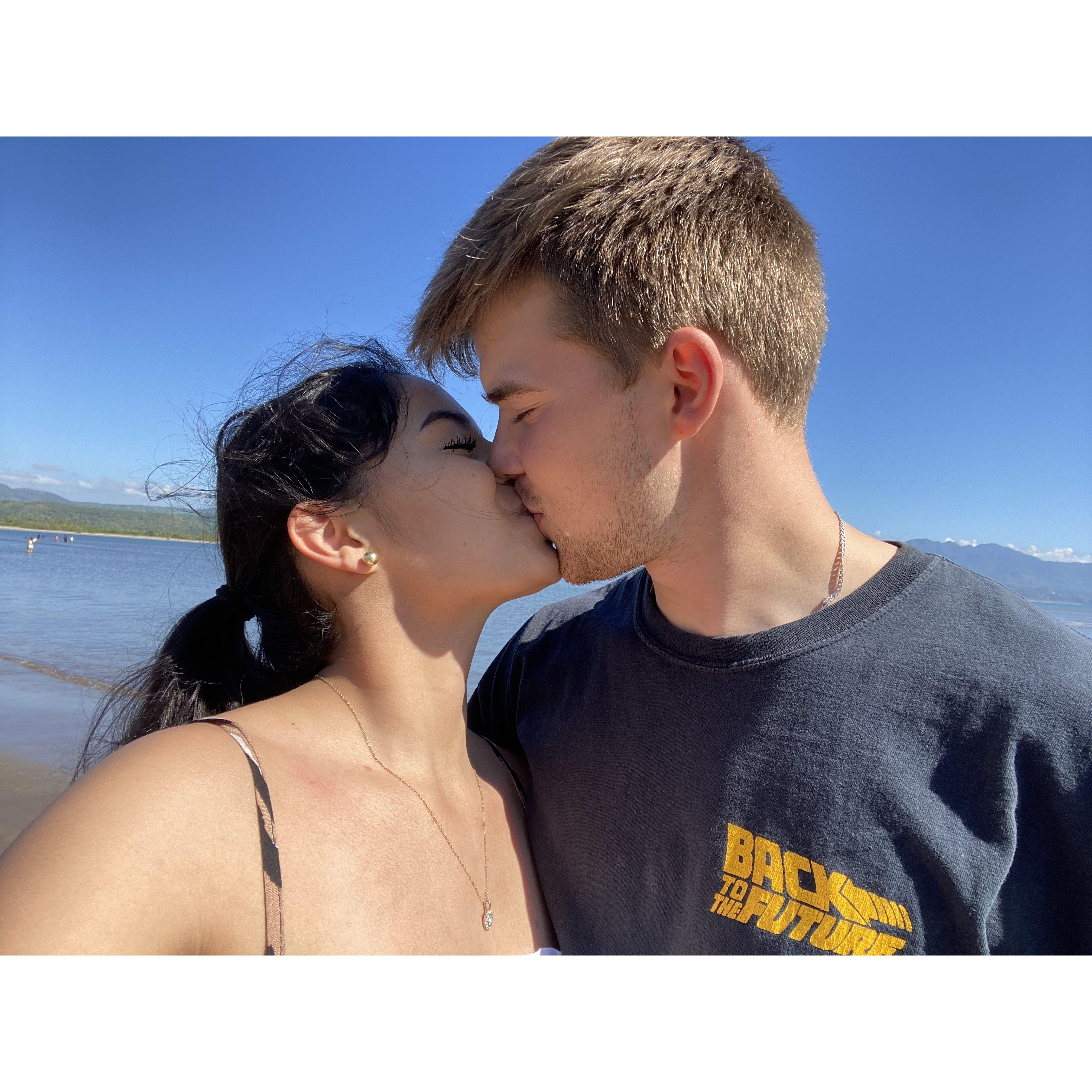 Traveled to mexico to visit family!