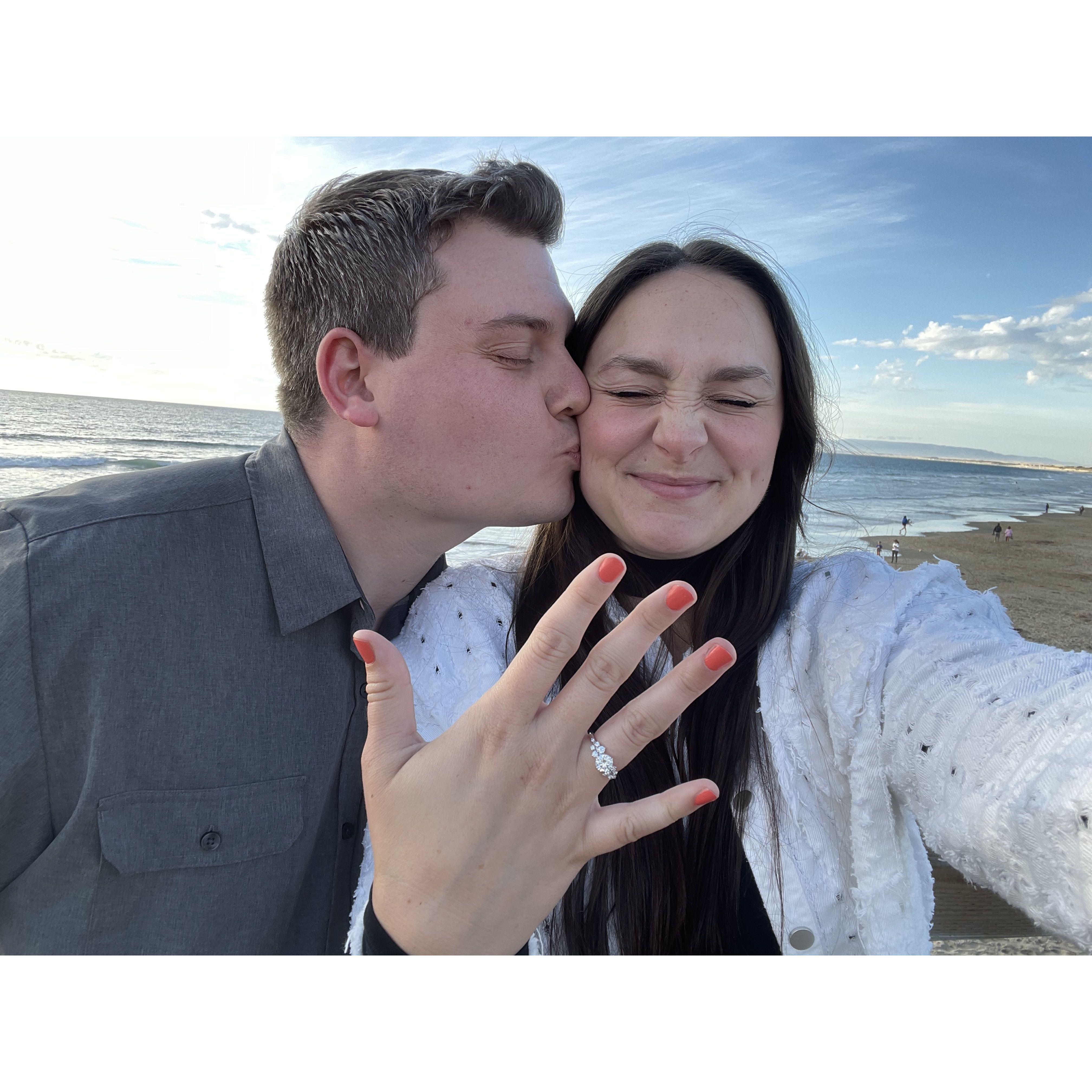 The weekend we got engaged!!