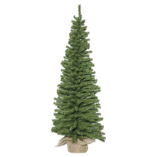 3ft Unlit Pine Artificial Christmas Tree in Burlap Base - Vickerman