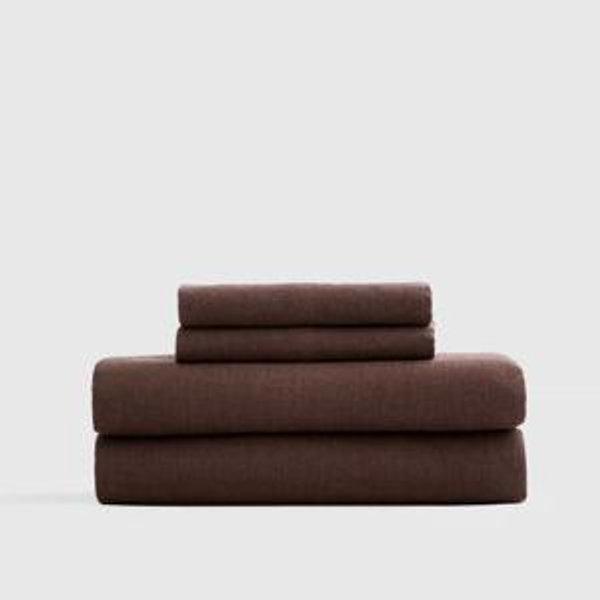 Linen Sheets | Quince in Espresso