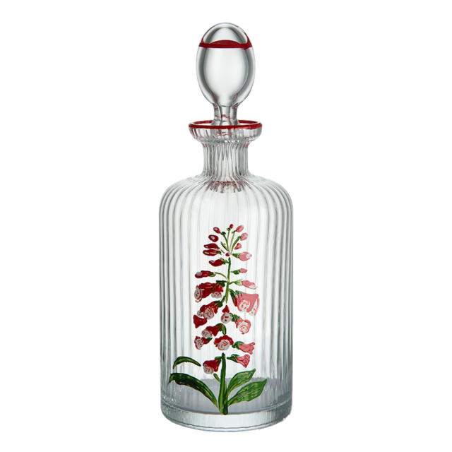 Murano Hand-Painted Oil Bottle
