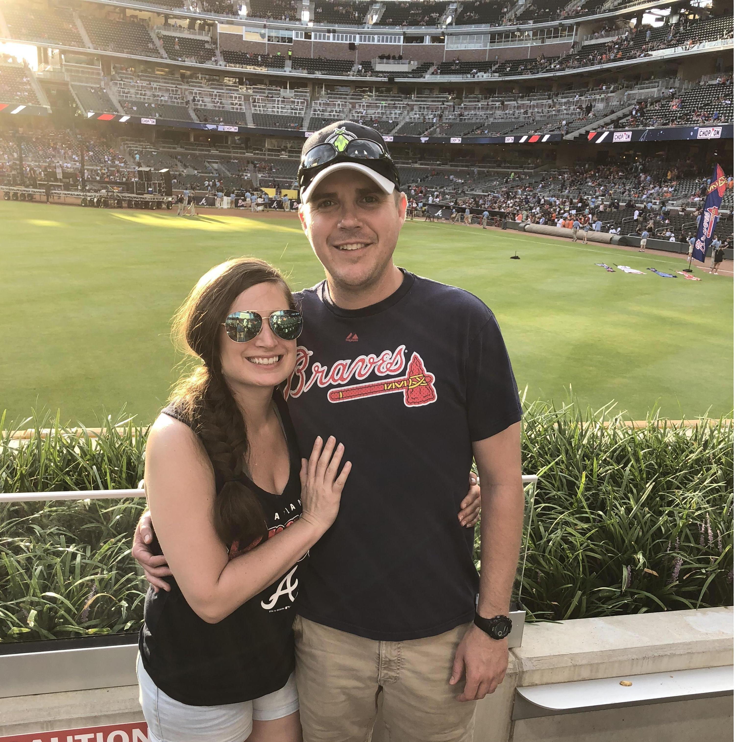 Casey’s first Braves game