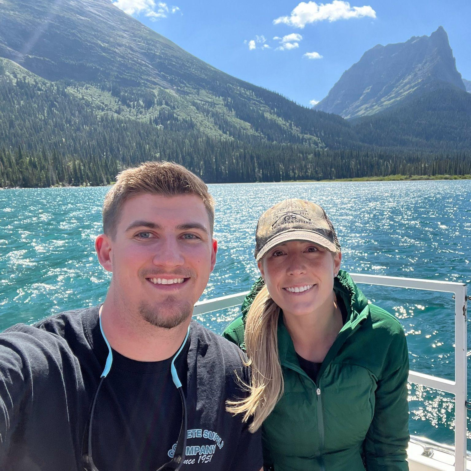 Boat Tour, St. Mary's Lake, GNP