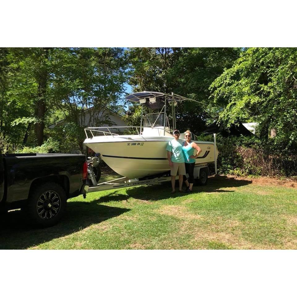 We talked about it for a year, searched and researched for the right one, and then we found her! Our first boat, PB&J!