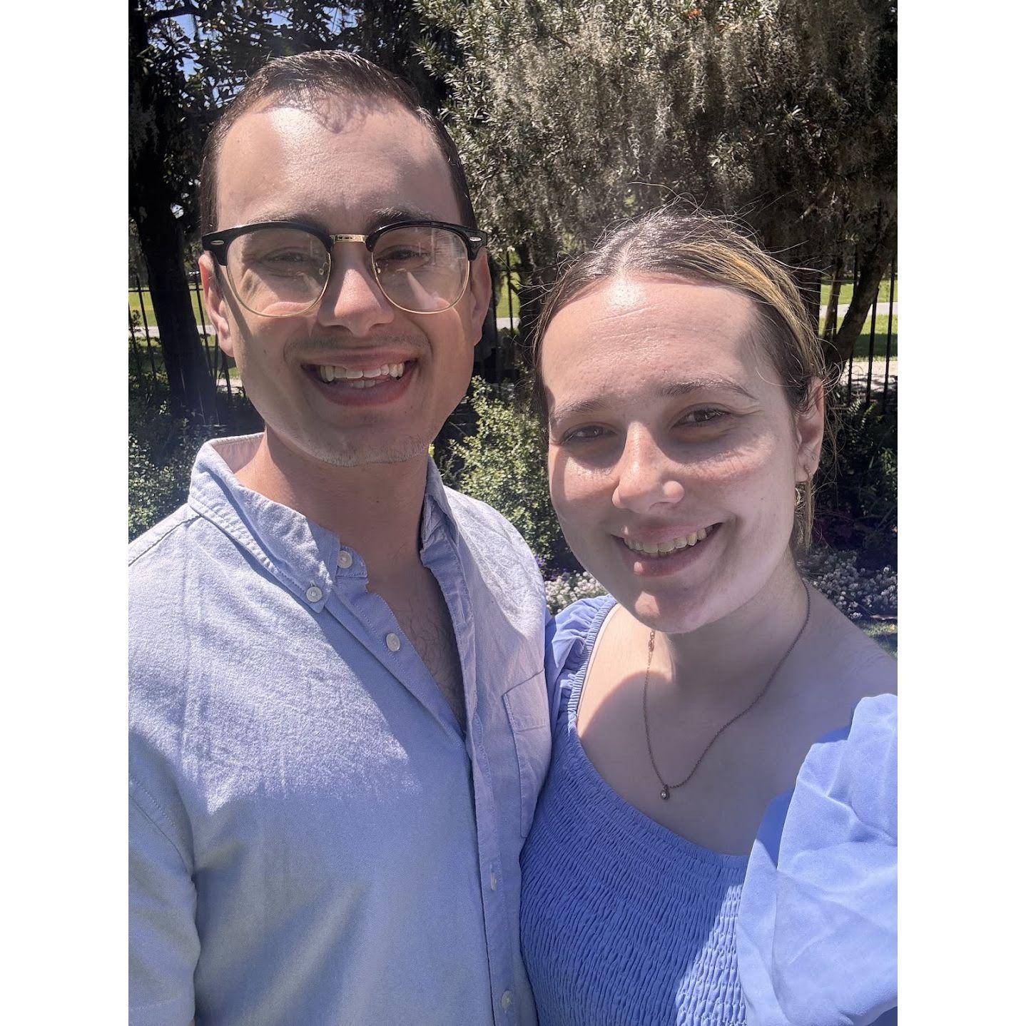 The day Brandon proposed! - Charleston, SC