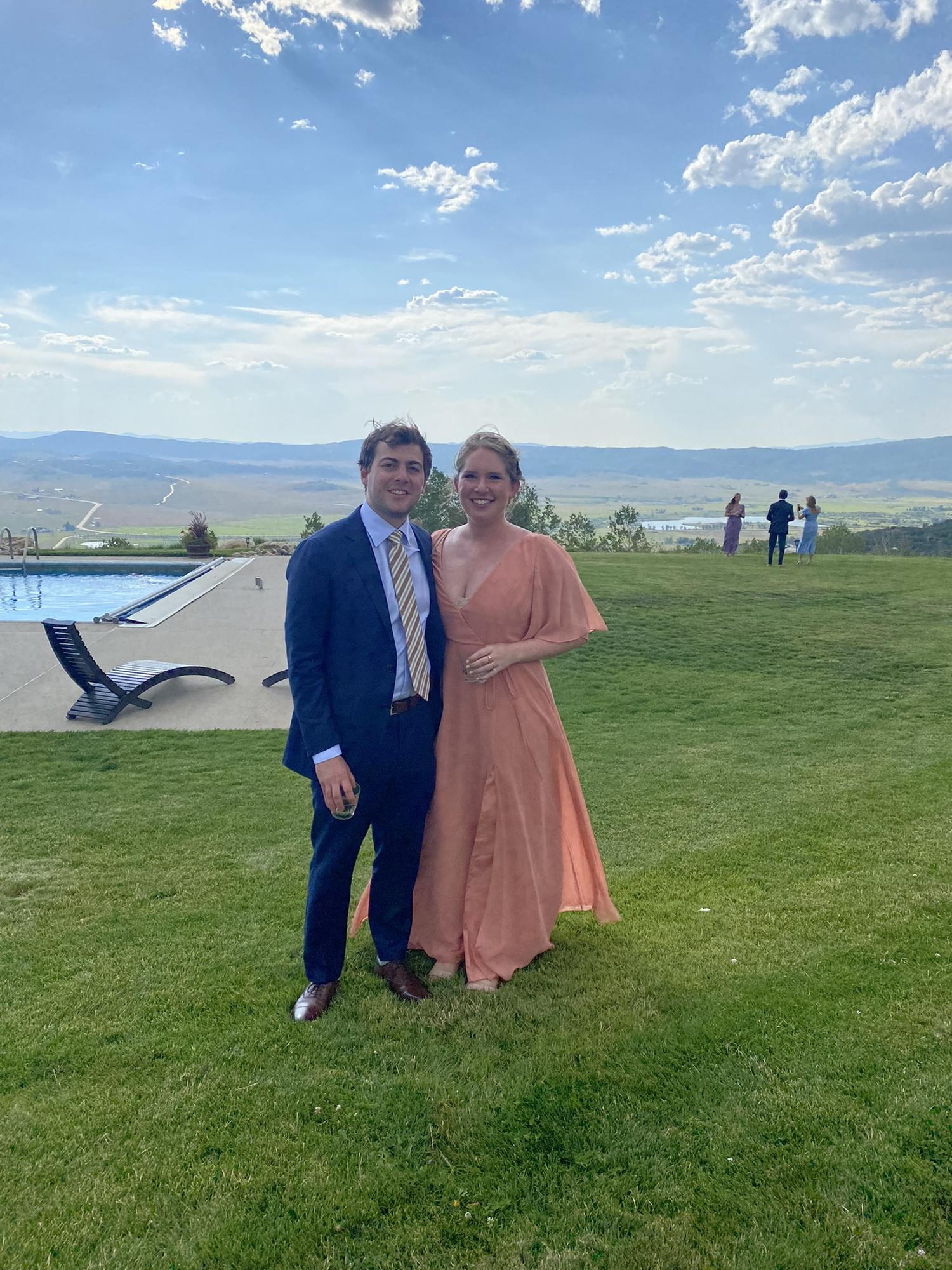 At MacKenzie’s brother, Shane’s, wedding