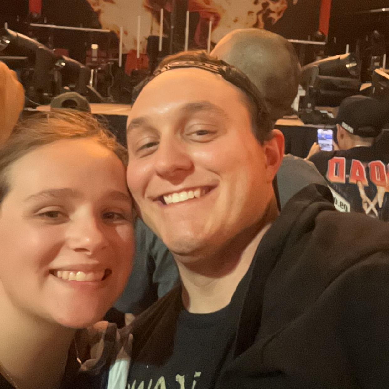 Sam's first metal concert