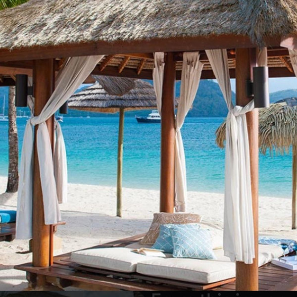 Honeymoon Beach Cabana Rental