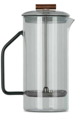 YIELD Grey Glass French Press