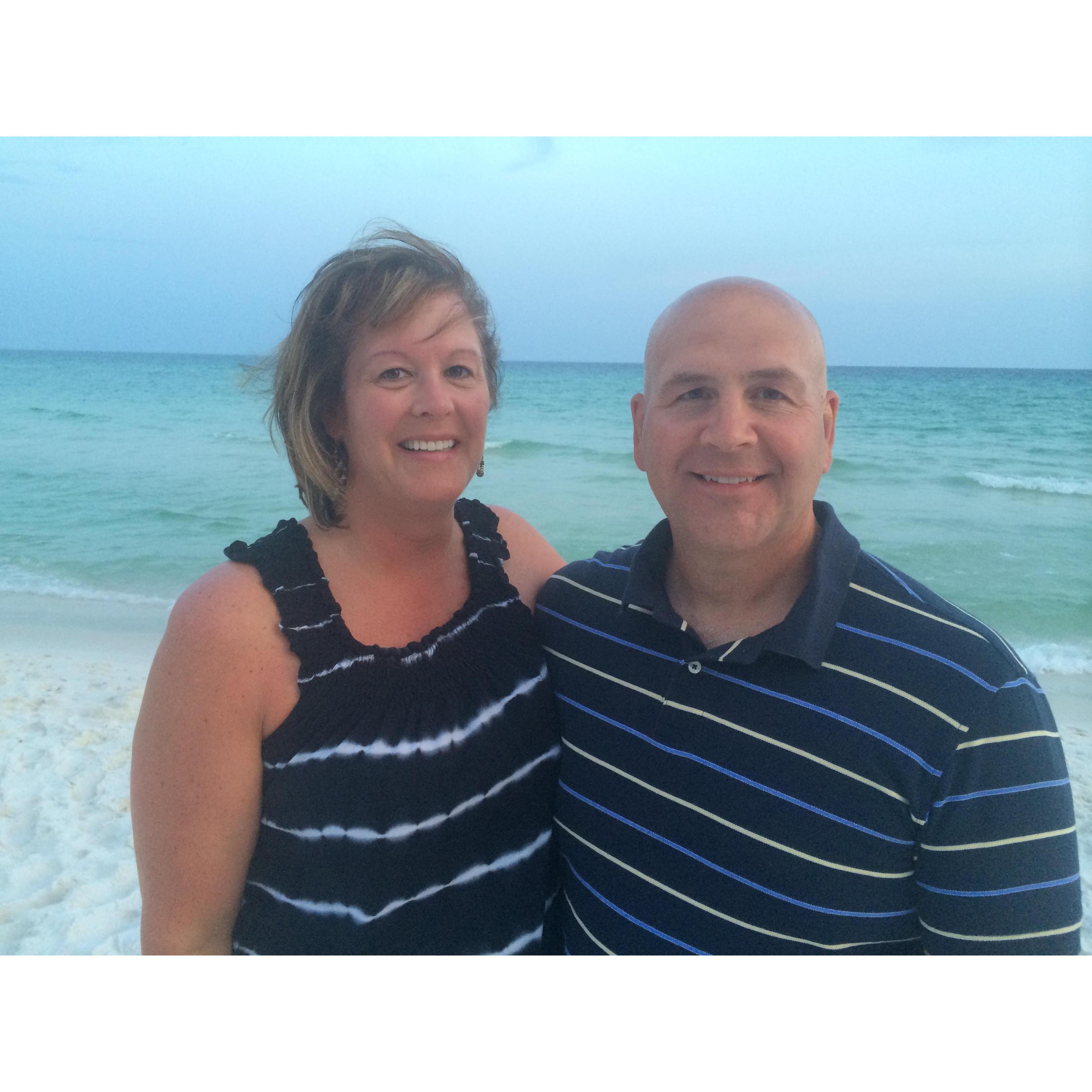 Patti's 50th birthday trip.  Destin, FL 2014.