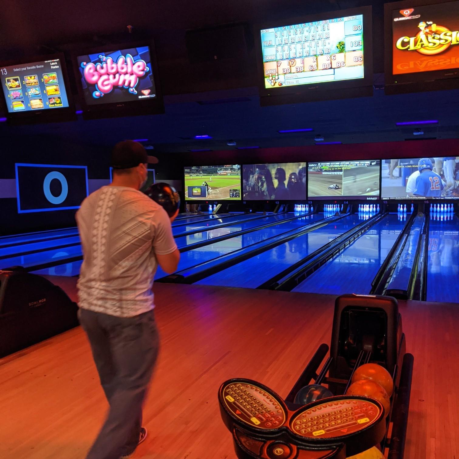 First time bowling together.