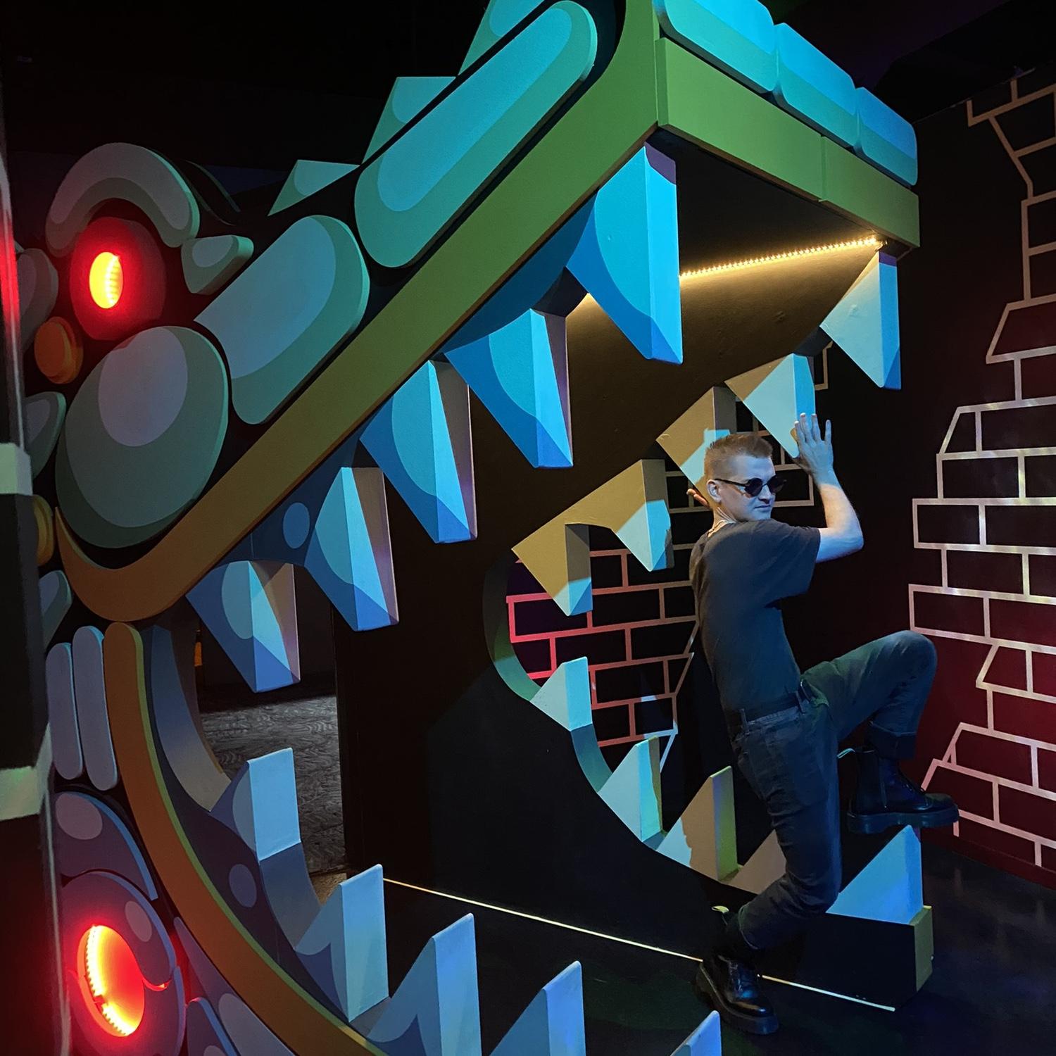 Clayman's at his first valentines surprise for Alanna