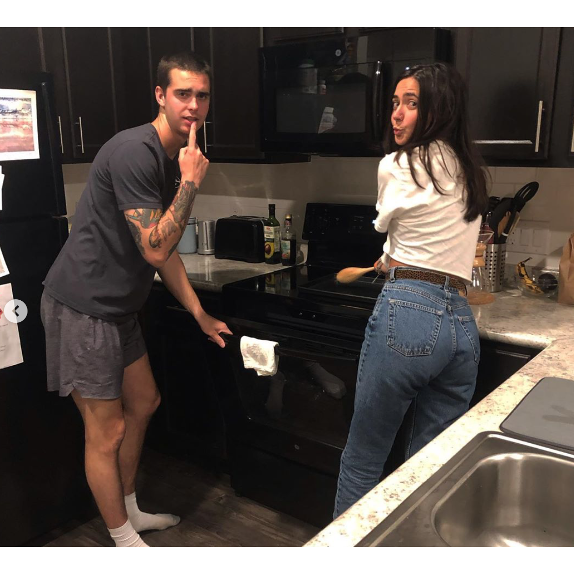 Casey's first apartment - the beginning of our long distance relationship!