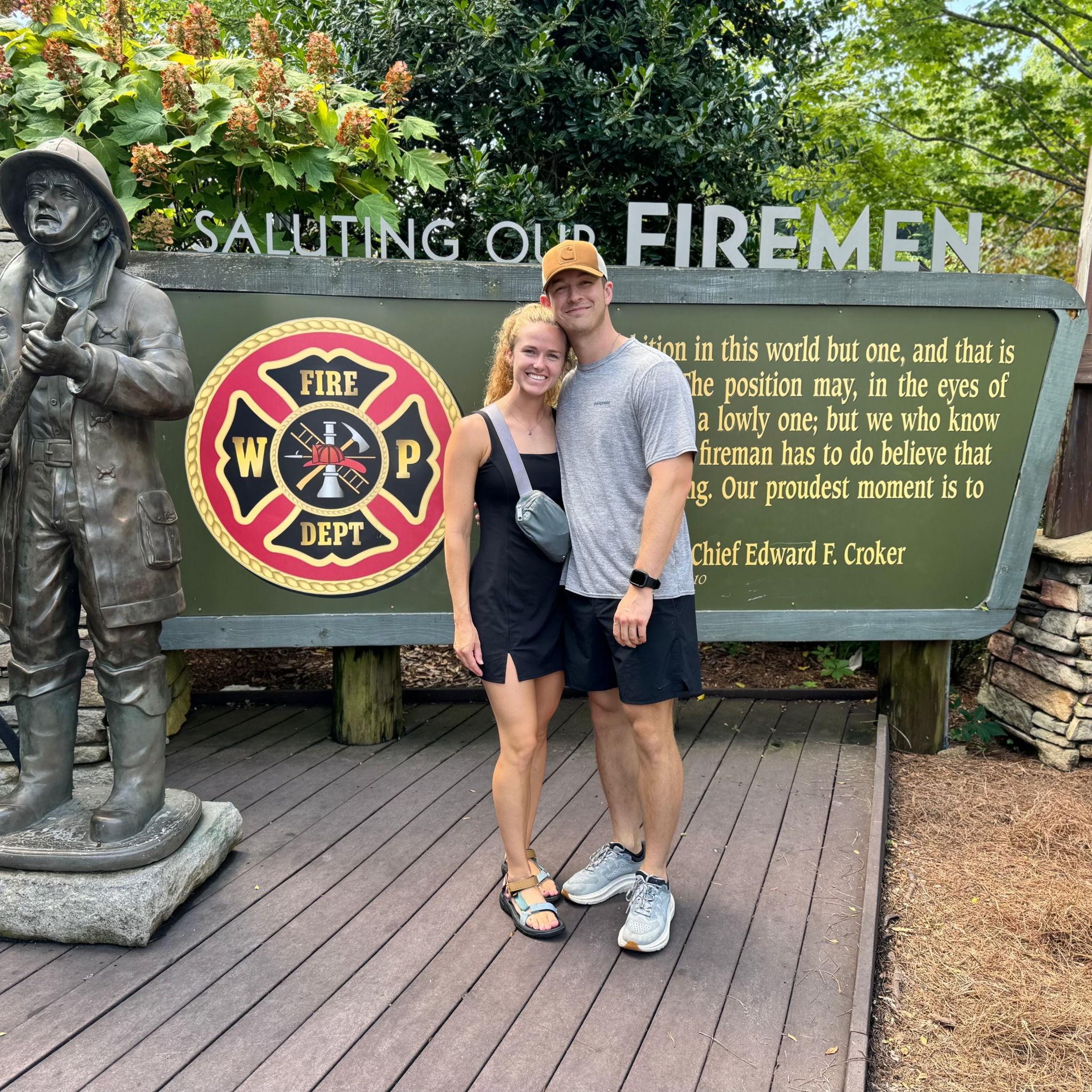 First trip with his family to Dollywood!!