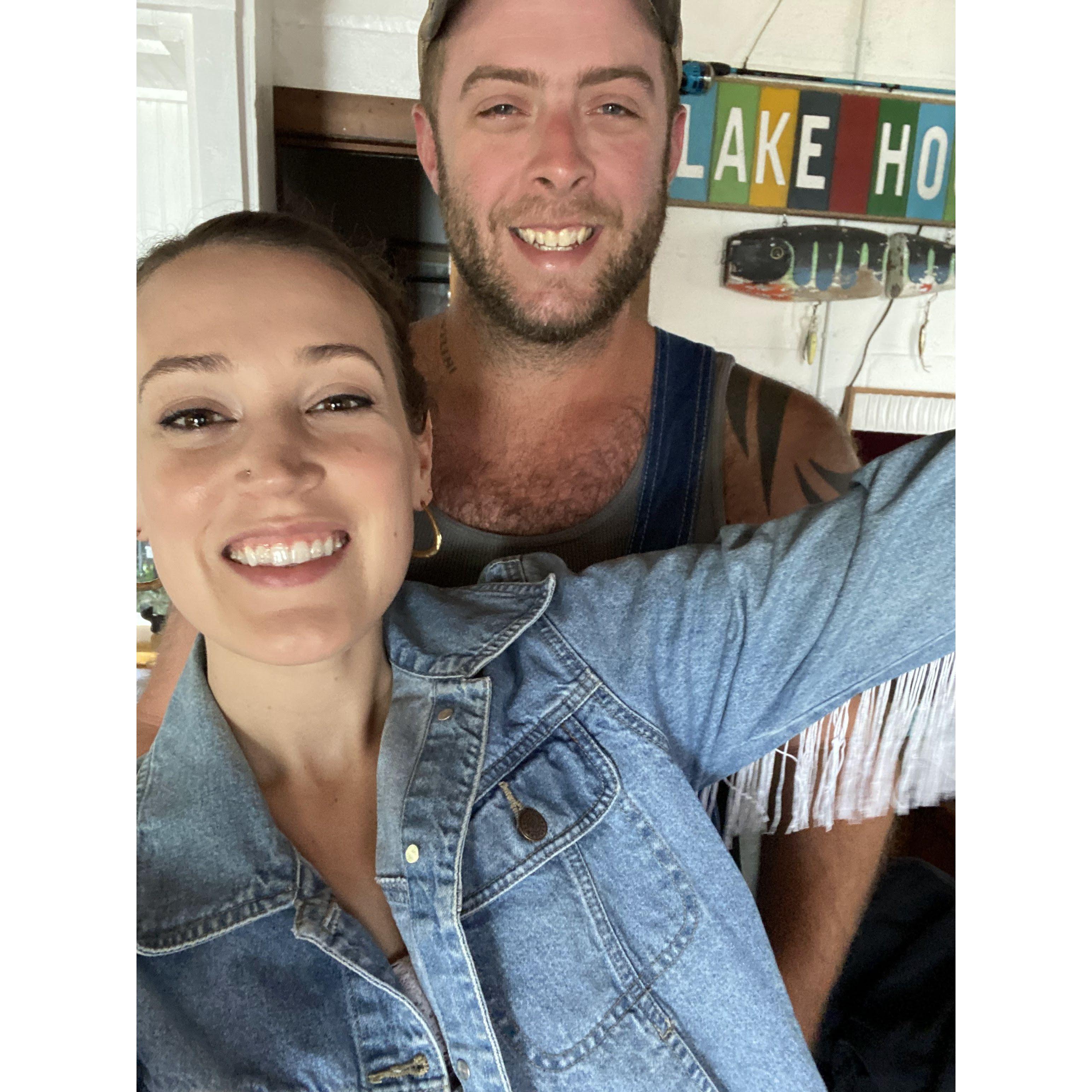 Kyle surprised Jess with tickets to see Trampled by Turtles a couple weeks after meeting. The show wasn't for another six months, and Kyle was so glad he didn't jump the gun.