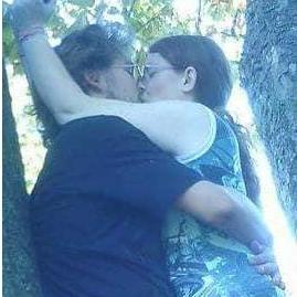Only Pic of us kissing  Dayton, OH 2010
