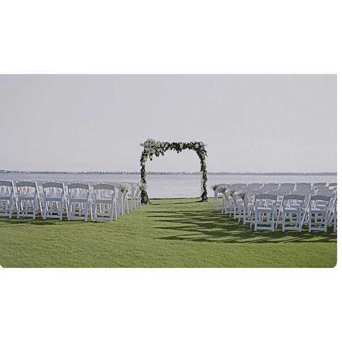 Ceremony site at Nags Head Golf Links