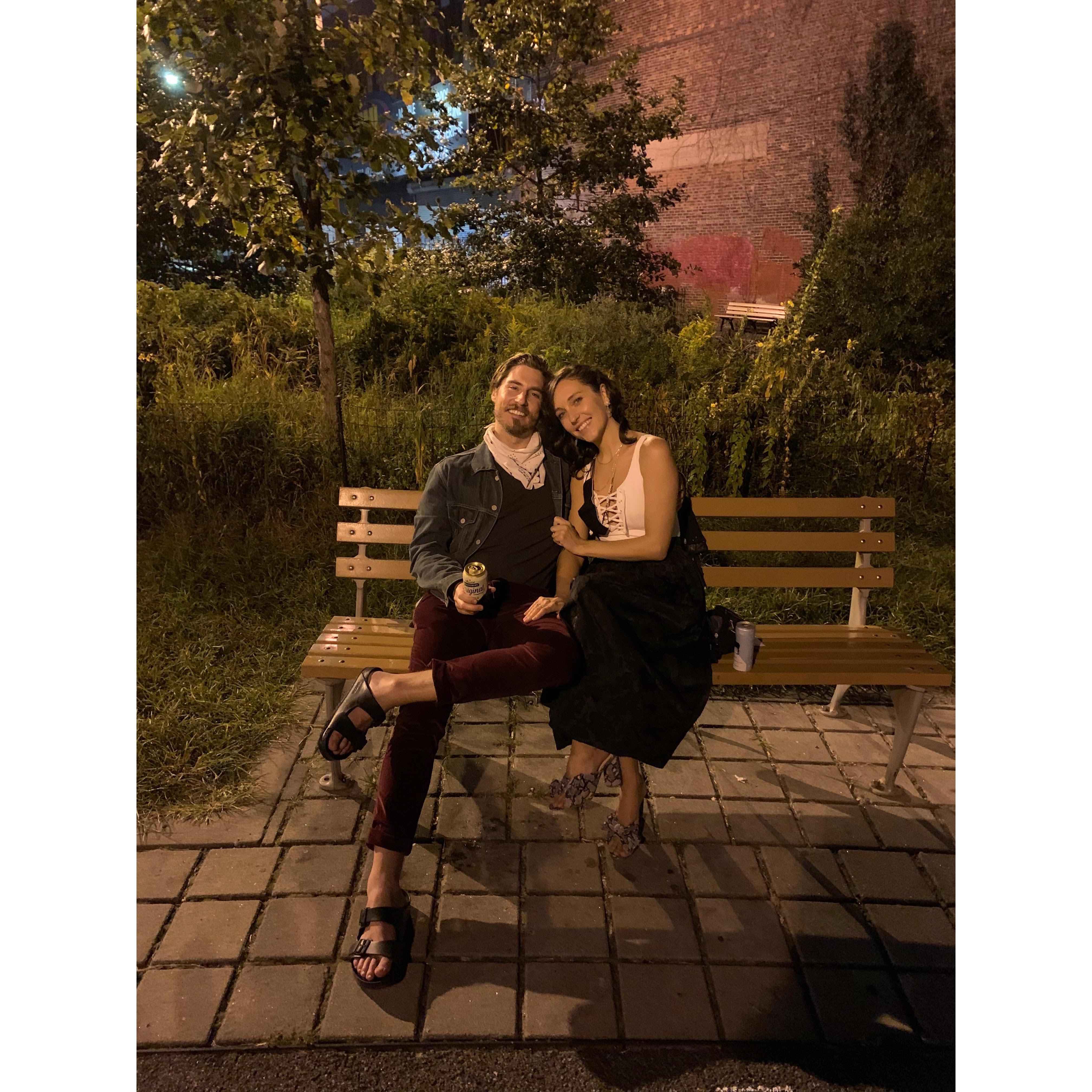 engaged in brooklyn - september 2020