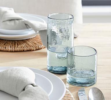Handmade Hammered Drinking Glasses