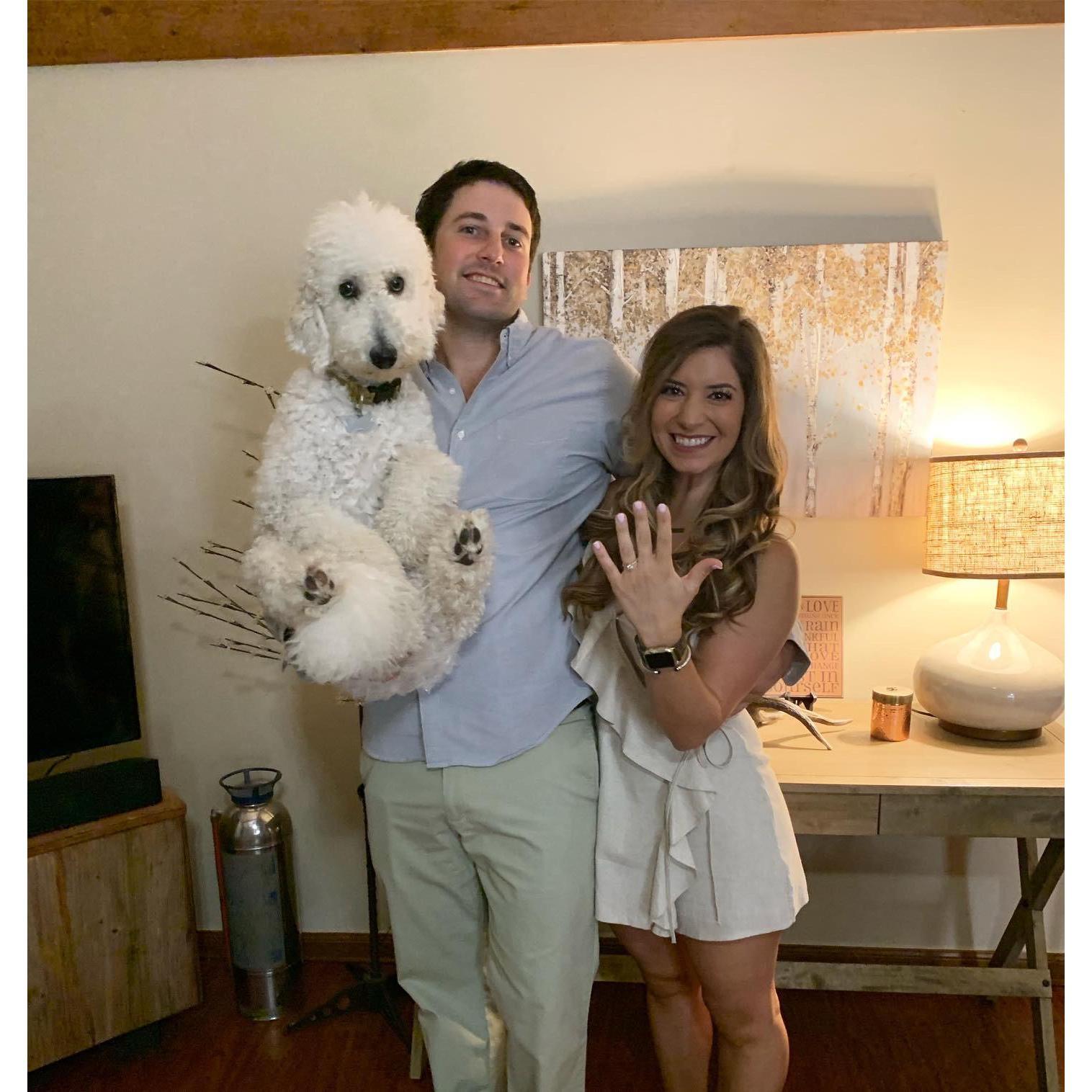 First engagement photo as a family!