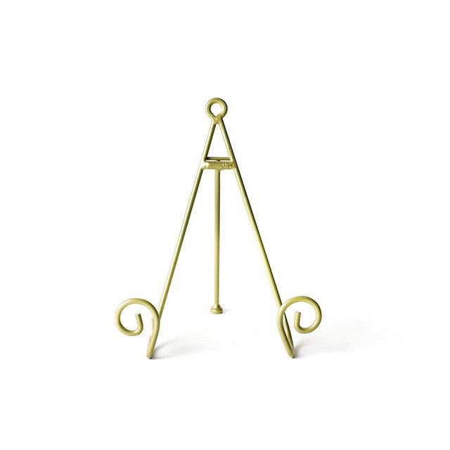 HAPPY EVERYTHING! Gold Swirl Mini Plate Stand