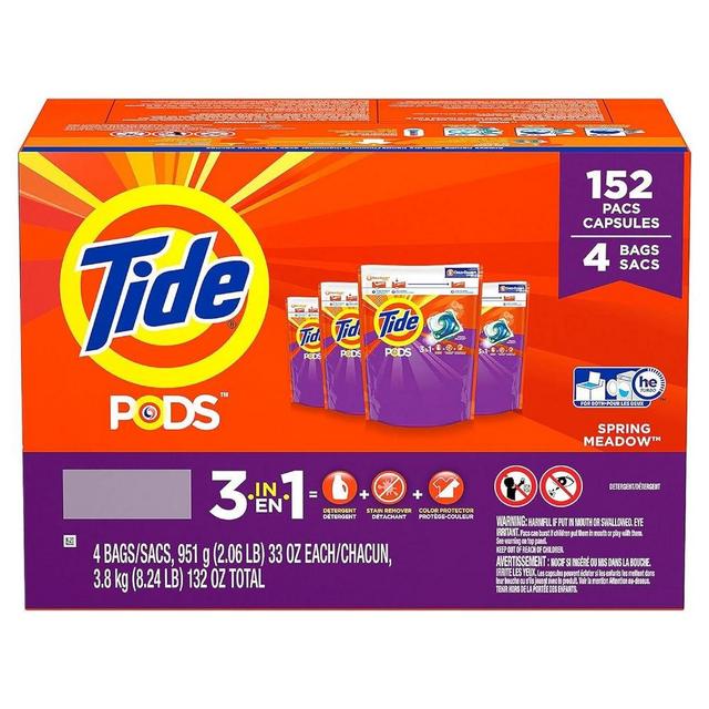Tide Spring Meadow Pods, 152 Count