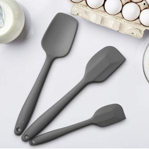 Silicone Spatula 3-piece Set, Grey
