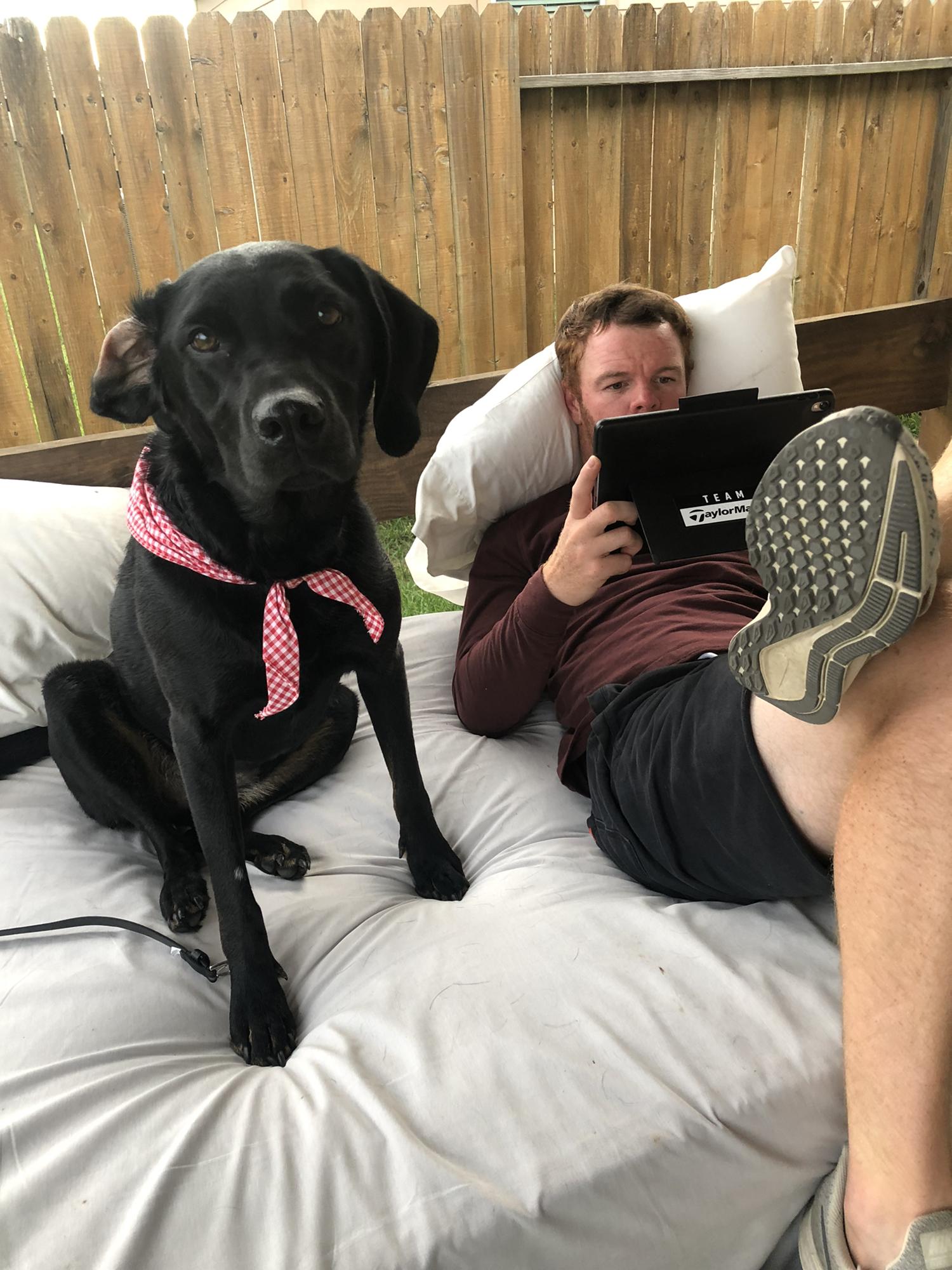 Willow and papa