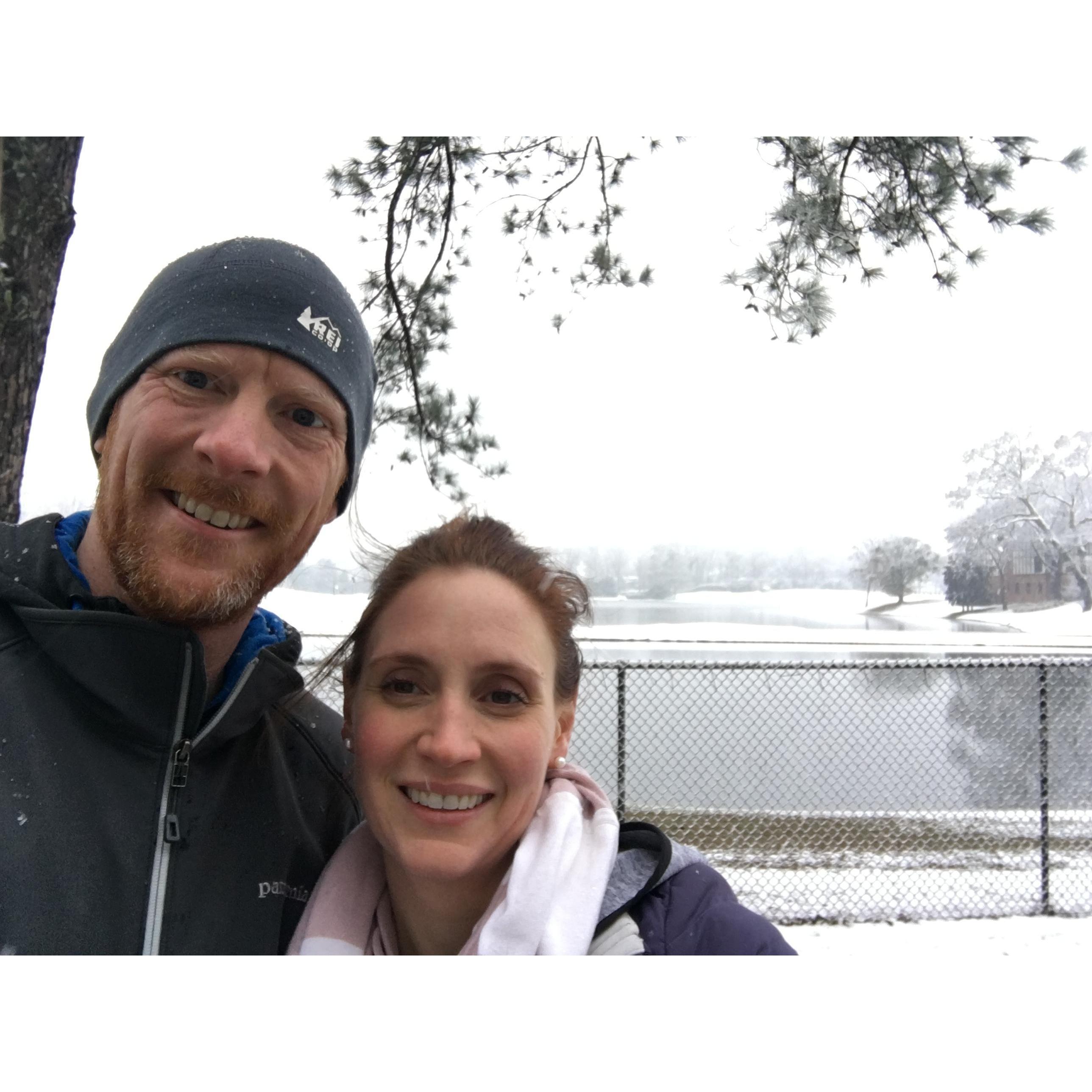 Atlanta snow - always a big deal!
East Lake December 2017