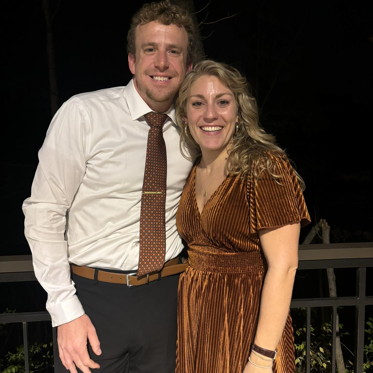 First wedding we went to together! Thanks to Kim & Chris for also being wingmen at our first symphony date!