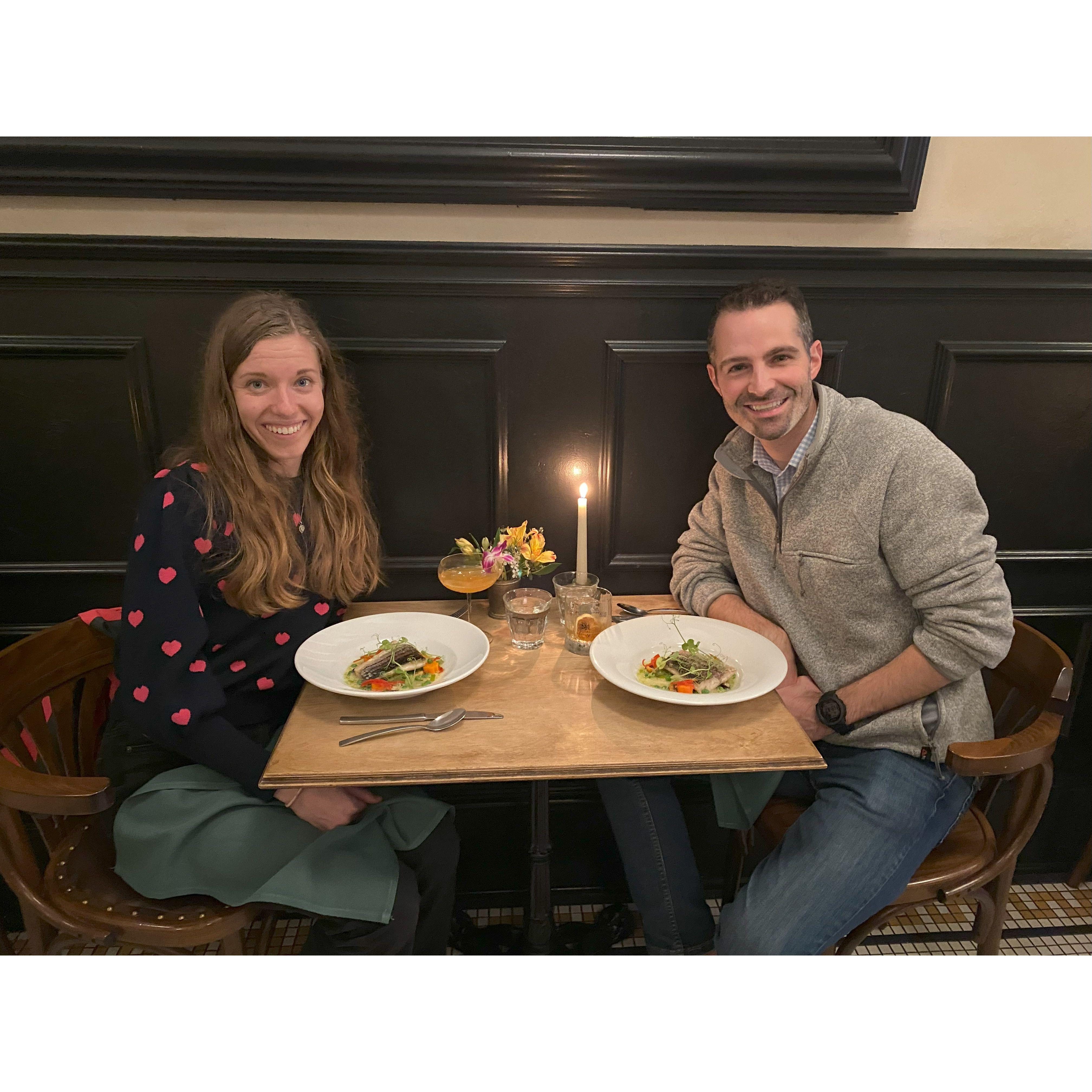 At Wormwood the night before we toured The Windmill