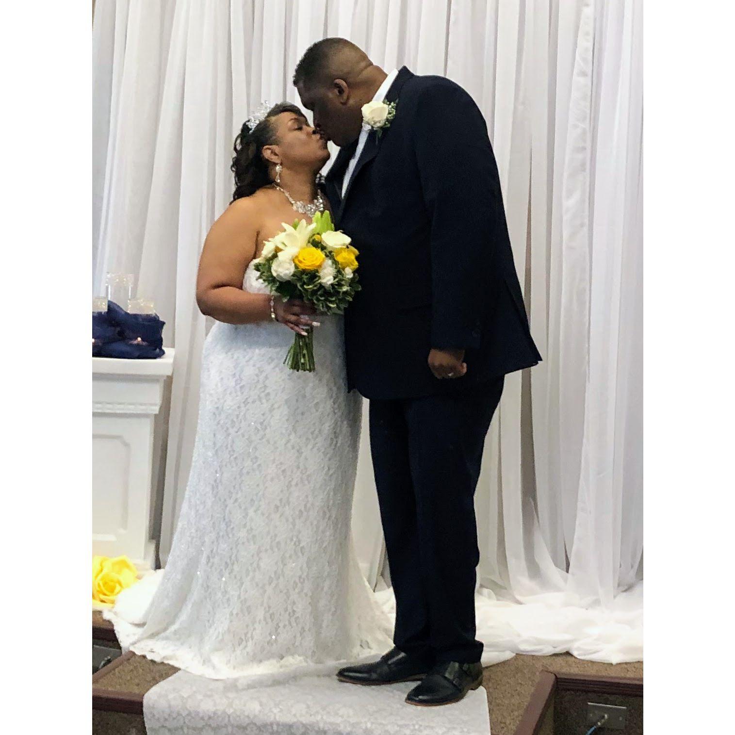 Our wedding day!