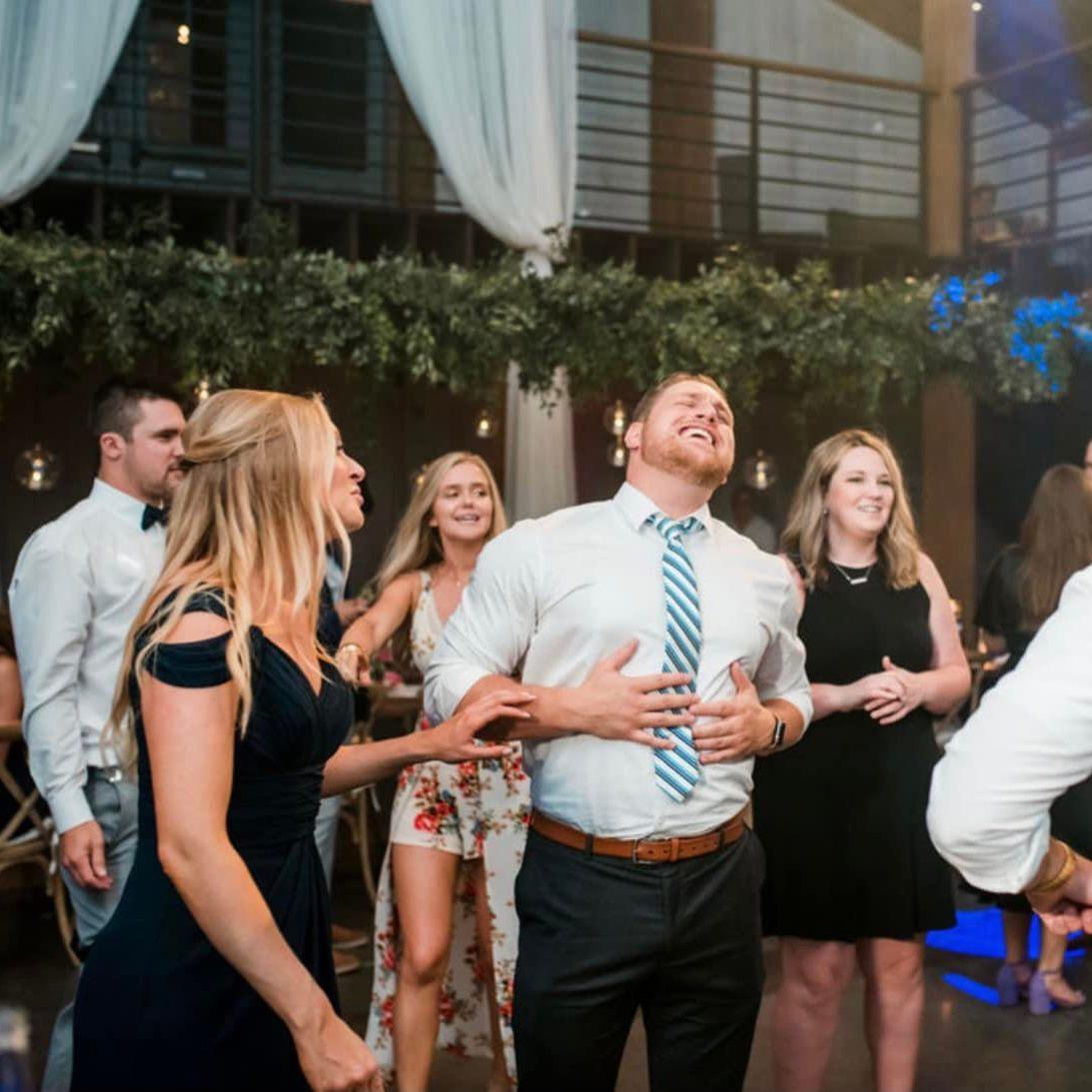 Always the first on the dance floor!!