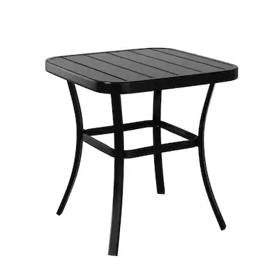 Pelham Bay Square Outdoor End Table 20-in W x 20-in L