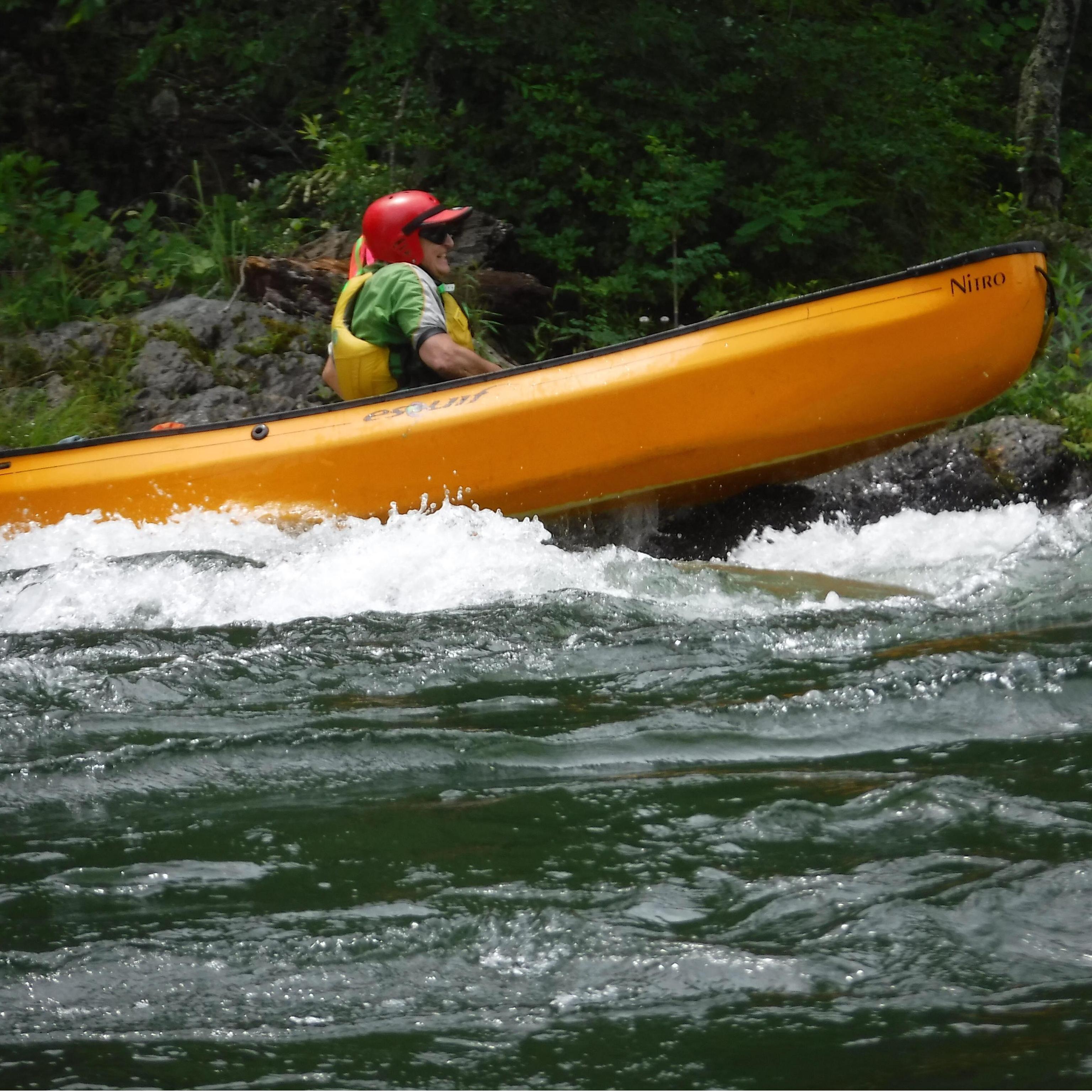 Brannen catches Big Air in the Mango Canoe!