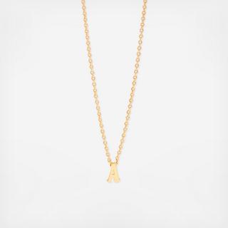Gold Alphabet Necklace