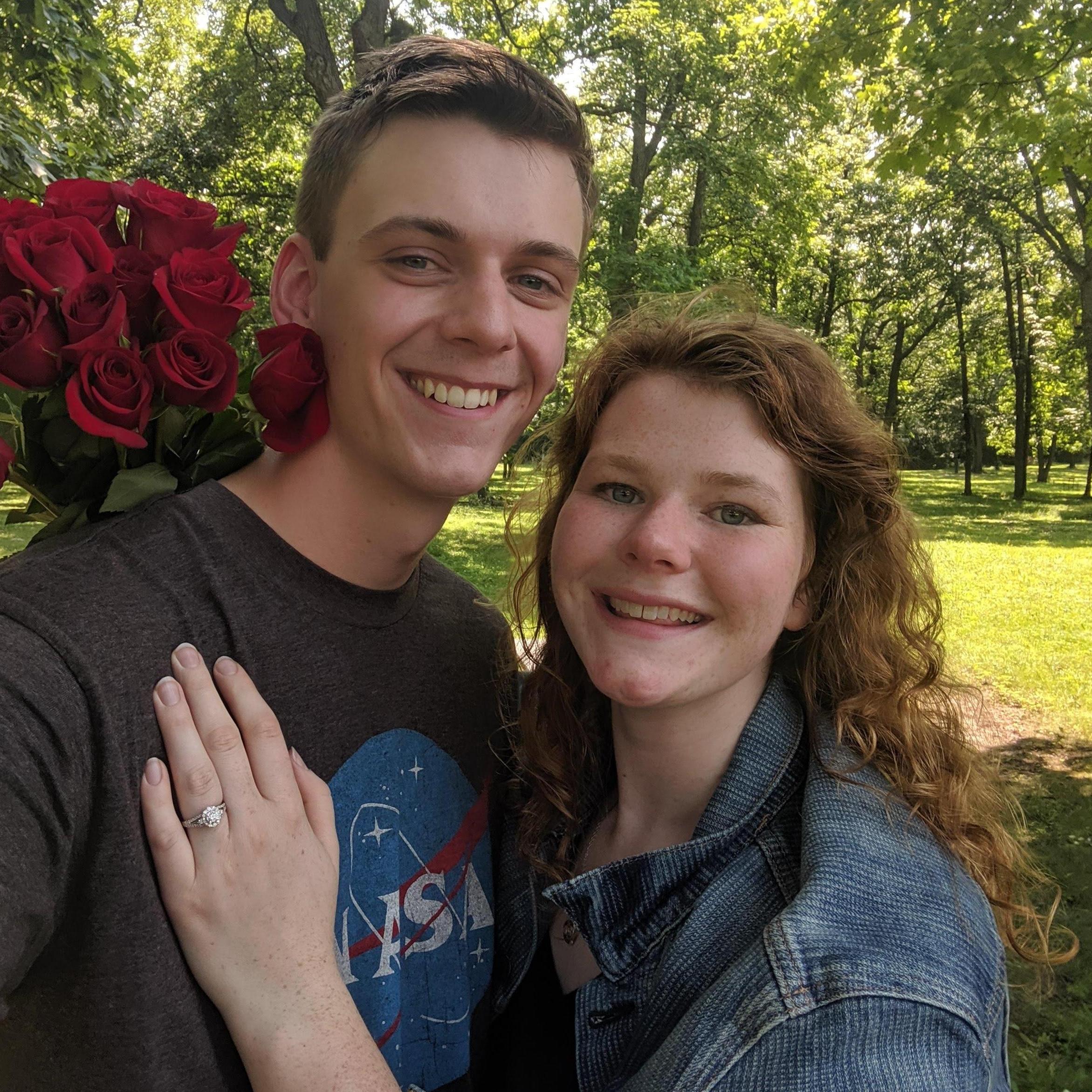 Engagement day, July 25th, 2019