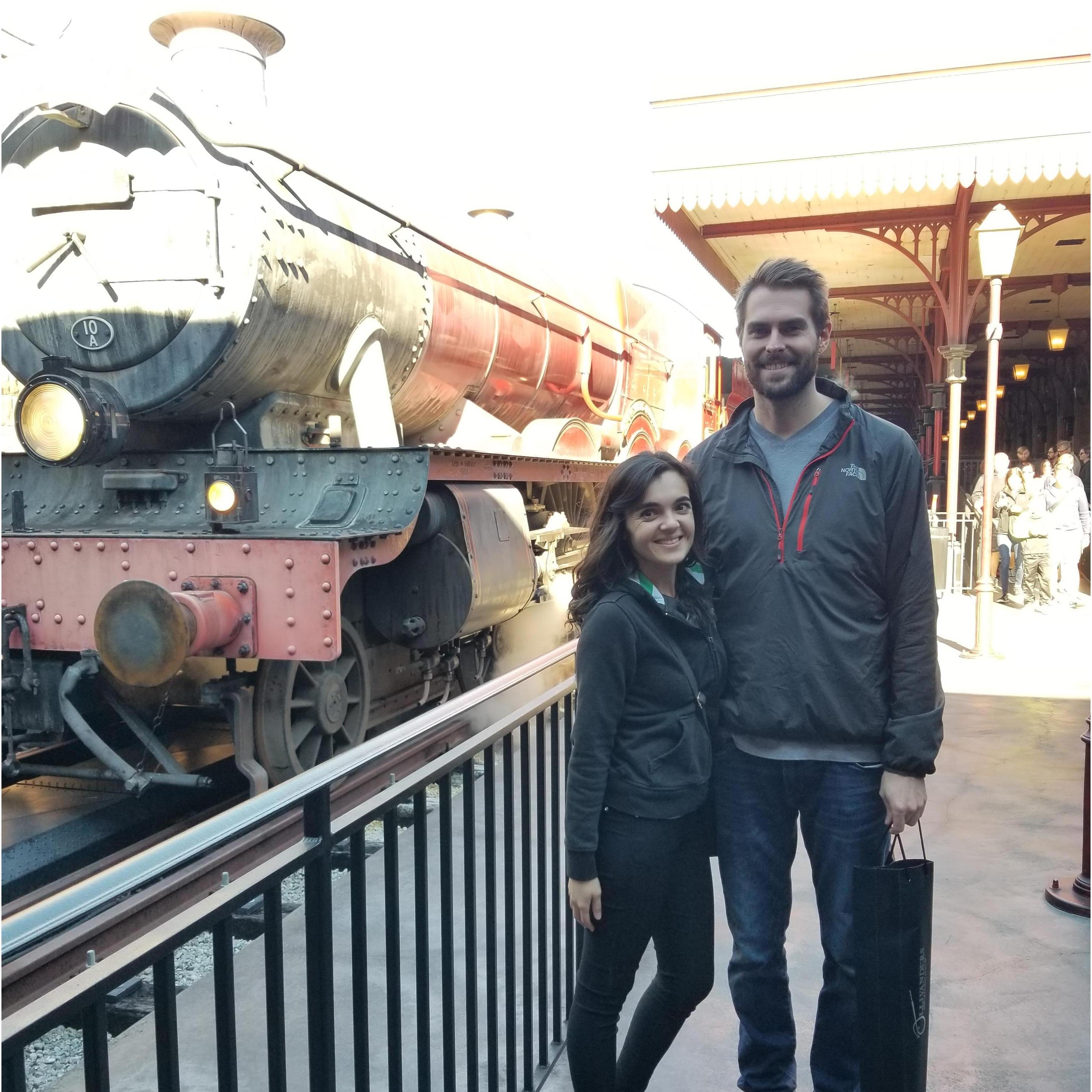 First time at Hogwarts! 
December 2018