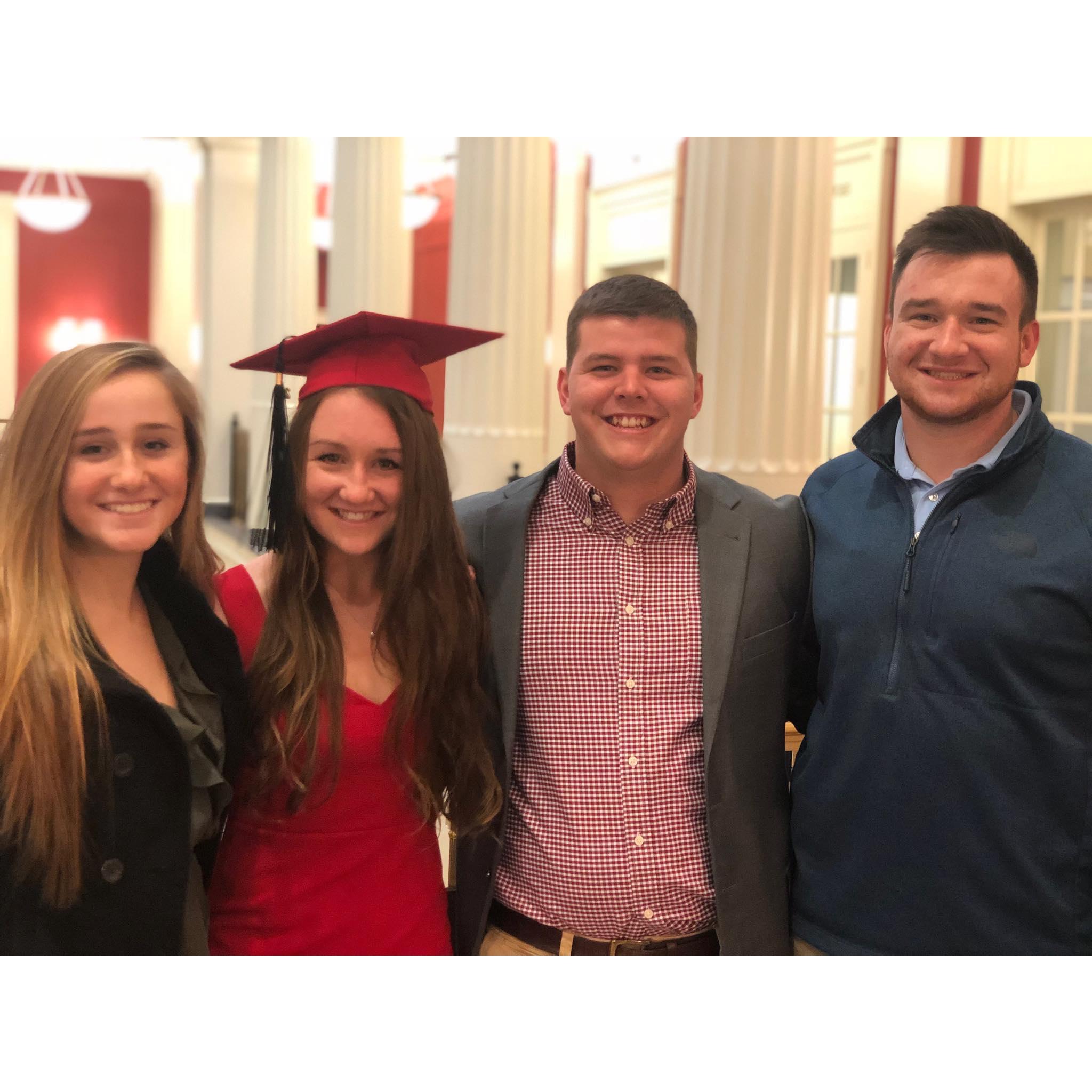 2018 - Chloe's college graduation