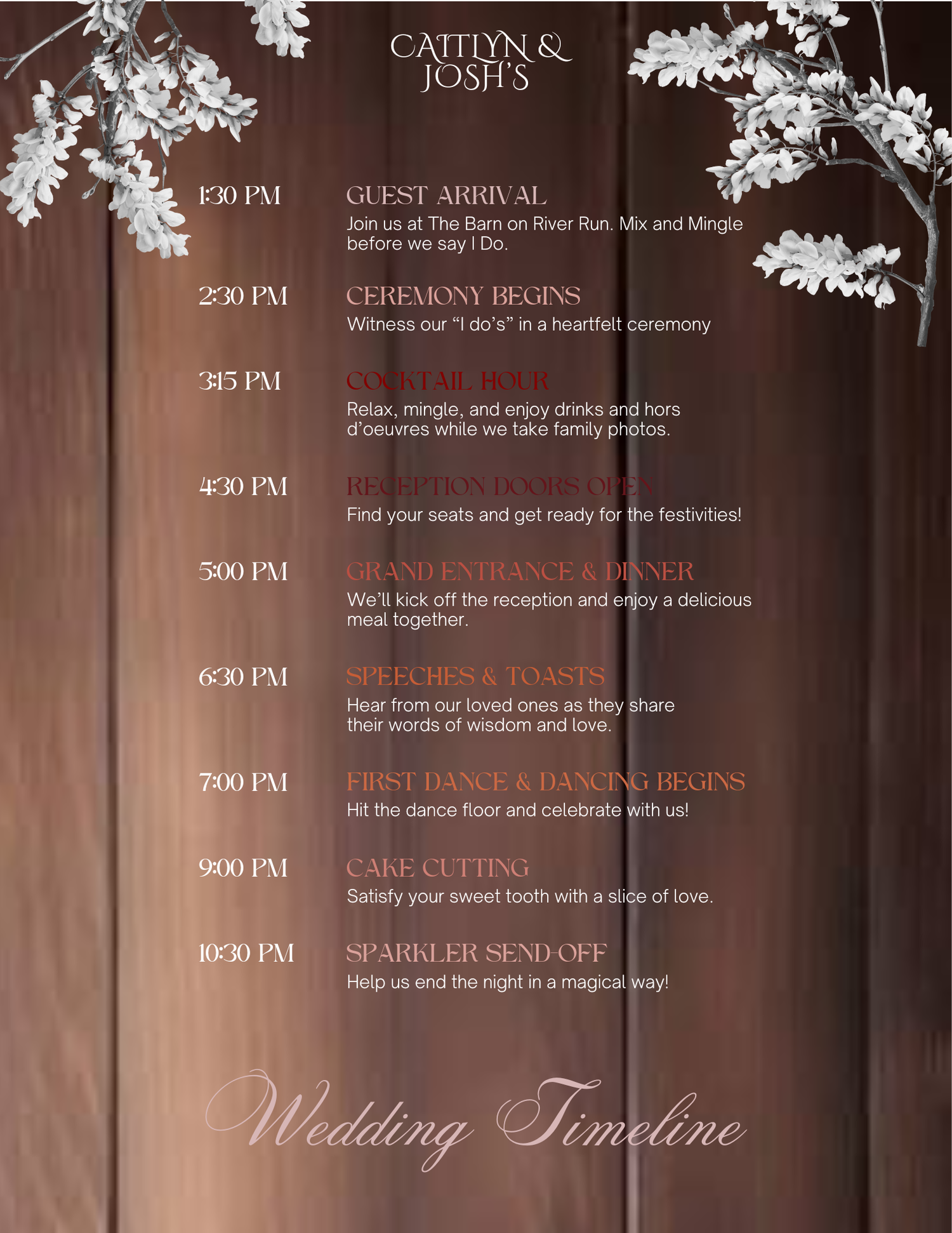The Wedding Website of Cait Shaffer and Josh King