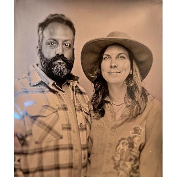 Tintype of our 1 year anniversary