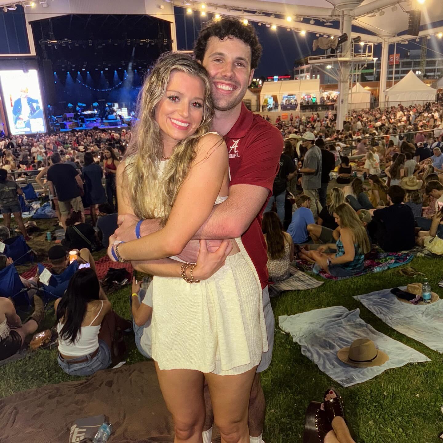 6/5/2025- Photo from Thomas Rhett concert at the Walmart AMP in Rogers, Arkansas.