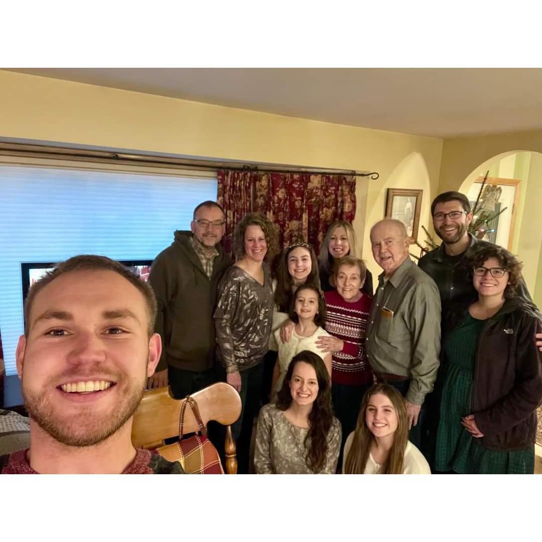 Adam's first Grosser family Christmas!
