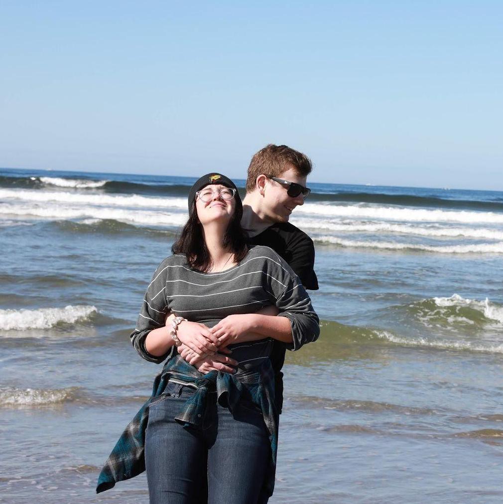 First time at the beach! Short vacation with James' family. (October 7th, 2022)
