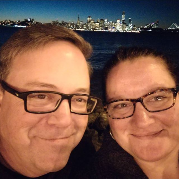 Treasure Island, November 2017 for the lighting of the Embarcadero buildings.